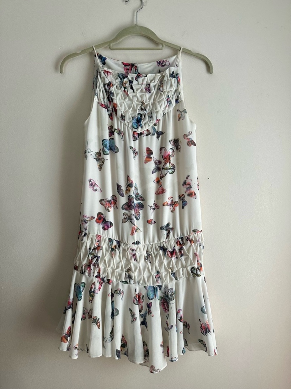 Farm Rio • Butterfly Drop Waist Mini Dress‎